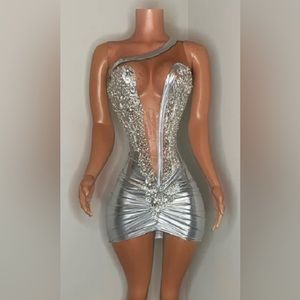 Sliver Birthday Dress